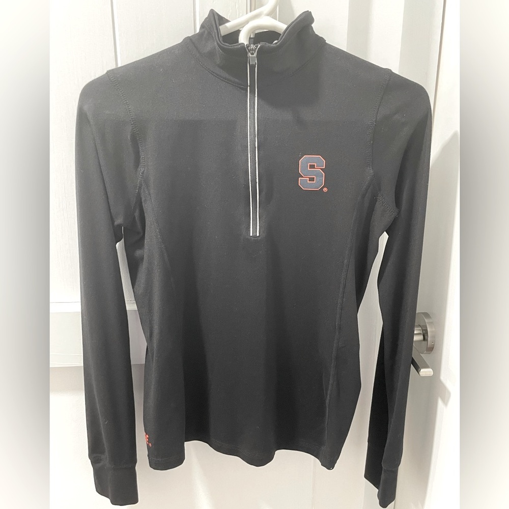 Syracuse logo black athletic shirt. Size small